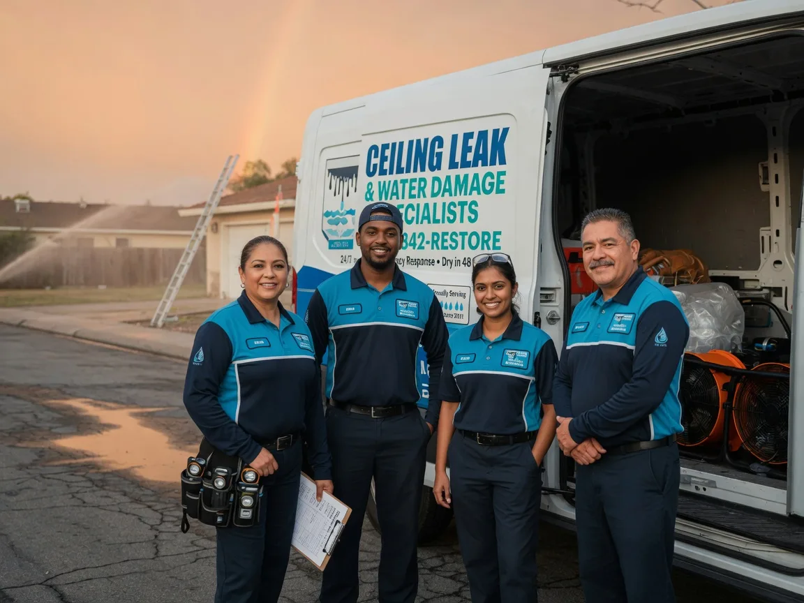 Ceiling Leak Cleanup company in Miller City, IL