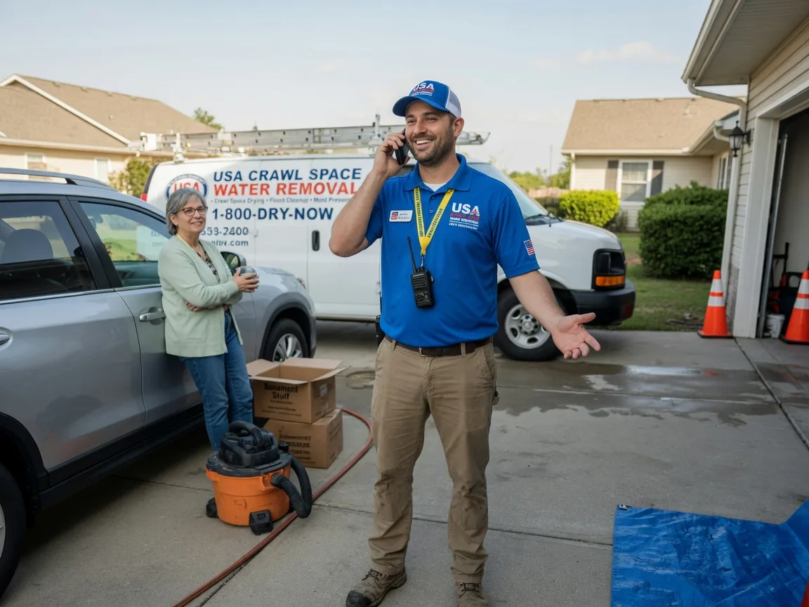 Crawl Space Water Removal Miller City, IL FAQs